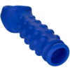 CALEXOTICS - ADMIRAL COPERTURA PER PENE CON PERLINE IN SILICONE LIQUIDO BLU - immagine 2