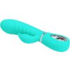 PRETTY LOVE - VIBRATORE MULTIFUNZIONE G-SPOT PRESCOTT VERDE ACQUA - immagine 3