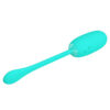 PRETTY LOVE - UOVO VIBRANTE JULIUS IMPERMEABILE-RICARICABILE VERDE ACQUA - immagine 5