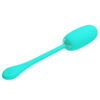 PRETTY LOVE - UOVO VIBRANTE JULIUS IMPERMEABILE-RICARICABILE VERDE ACQUA - immagine 2