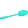 PRETTY LOVE - UOVO VIBRANTE RICARICABILE KIRK VERDE ACQUA - immagine 4