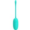 PRETTY LOVE - UOVO VIBRANTE RICARICABILE KIRK VERDE ACQUA - immagine 2