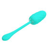 PRETTY LOVE - UOVO VIBRANTE CON TEXTURE MARINA RICARICABILE VERDE ACQUA - immagine 2
