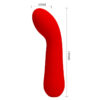 PRETTY LOVE - VIBRATORE RICARICABILE FAUN ROSSO - immagine 5