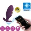 Plug anale vibrante e elettrostimolante in silicone viola ‘JEFFERSON’ PRETTY LOVE - immagine 4