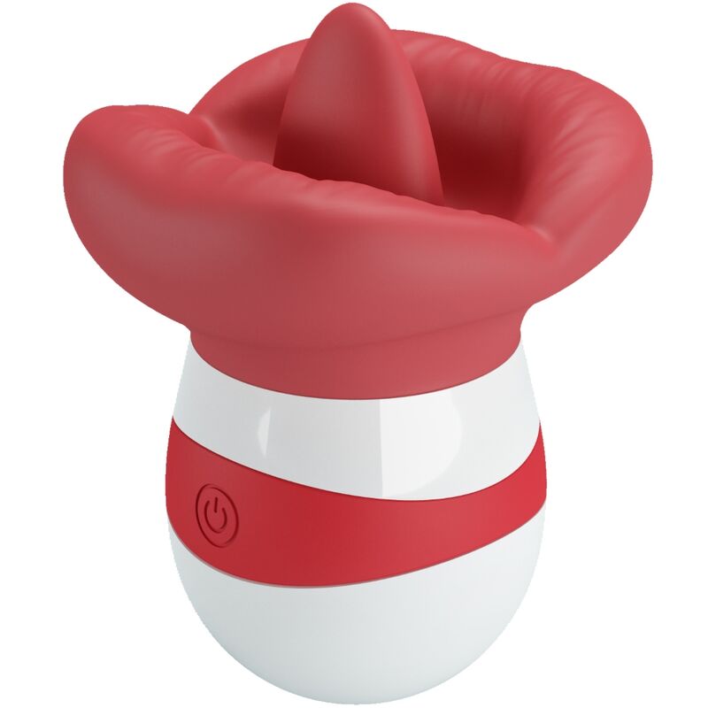 PRETTY LOVE – MINA STIMOLATORE DELLA LINGUA ROSSO CHIARO