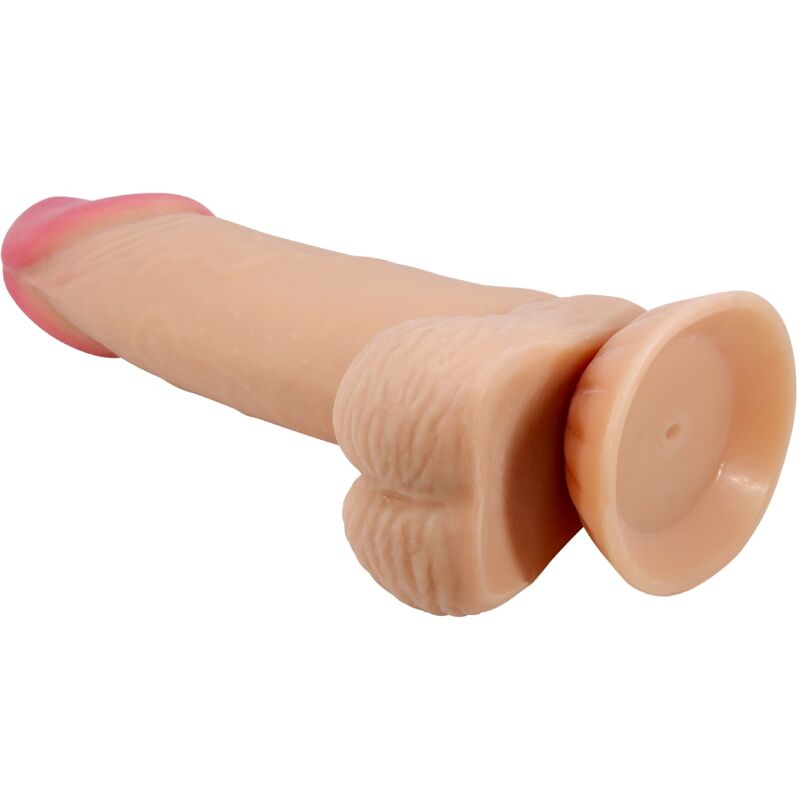 PRETTY LOVE – DILDO REALISTICO SLIDING SKIN SERIES CON VENTOSA SCORREVOLE DELLA PELLE 19,4 CM