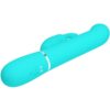 PRETTY LOVE - PERLE VIBRATORE COALE RABBIT VERDE ACQUA - immagine 5