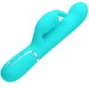 PRETTY LOVE - PERLE VIBRATORE COALE RABBIT VERDE ACQUA - immagine 4