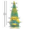 EPIC - DILDO TENTACOLO VERDE CETUS DI GRANDI DIMENSIONI - immagine 3