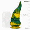 CETUS: Dildo tentacolo monsters fantasy da 20,5 cm