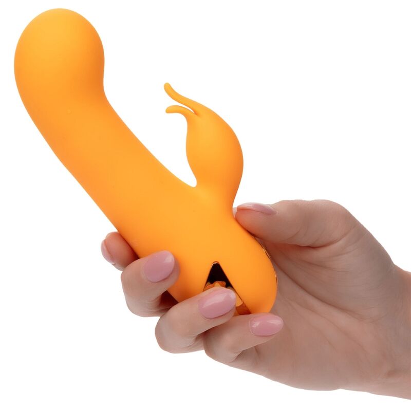 CALEXOTICS – MONTECITO MUSE VIBRATORE RABBIT ORANGE BY CALIFORNIA DREAMING