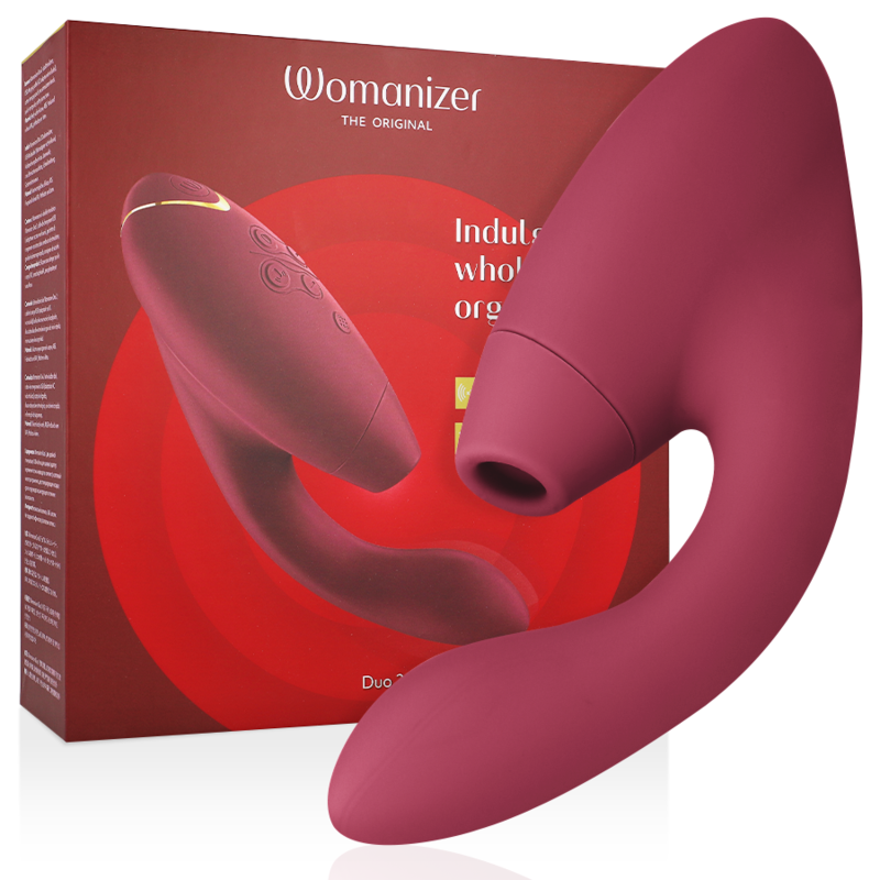 WOMANIZER – STIMOLATORE DUO 2 BORDEAUX