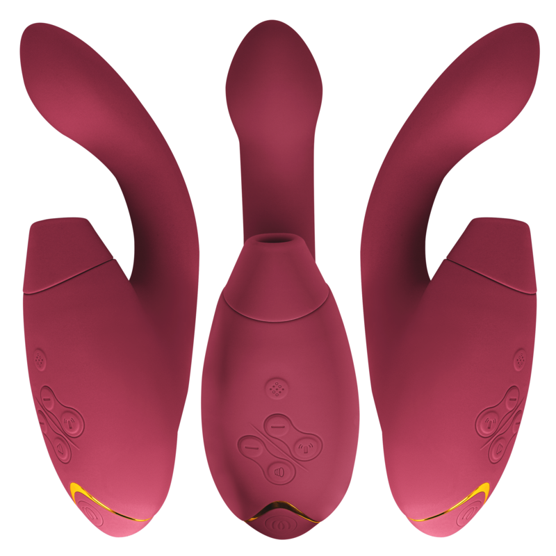 WOMANIZER – STIMOLATORE DUO 2 BORDEAUX