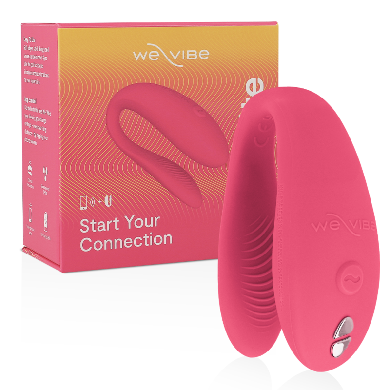 Vibratore per coppia WE-VIBE SYNC LITE Rosa