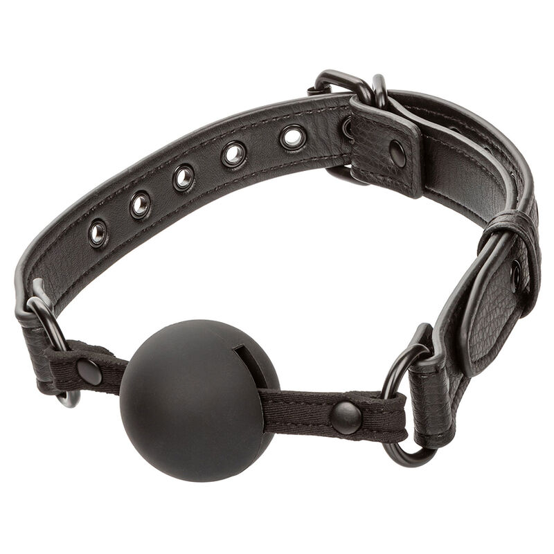 CALEXOTICS – NOCTURNAL BALL GAG SILICONE NERO