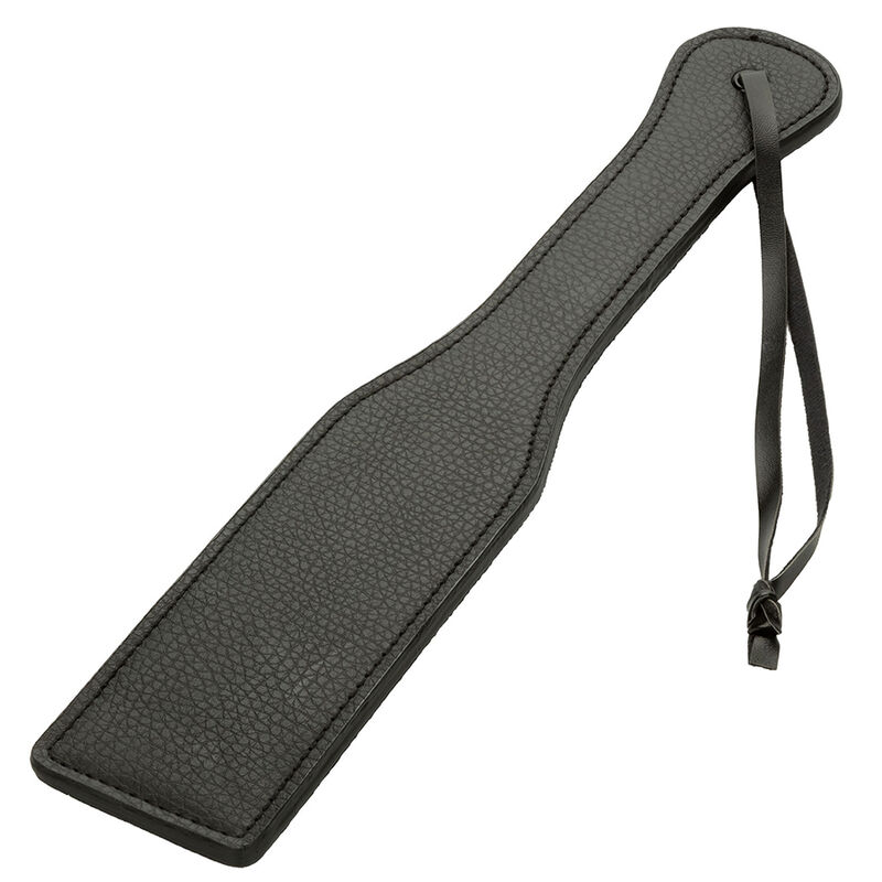 Sculacciatore paddle in pelle vegana nera 31,75 cm NOCTURNAL CALEXOTICS