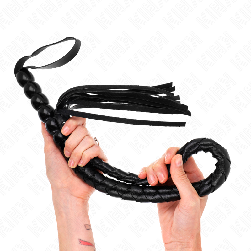 KINK – FRUSTA SERPENTE CON PERLINE 80 CM