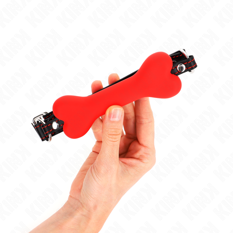 KINK – OSSO ROSSO 12 CM BAVAGLIO 63 x 2 CM