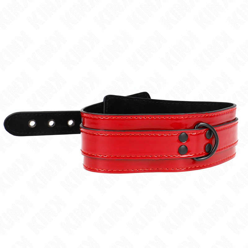 KINK – COLLANA REGOLABILE VINO ROSSO 37,5-49,5 CM X 5 CM