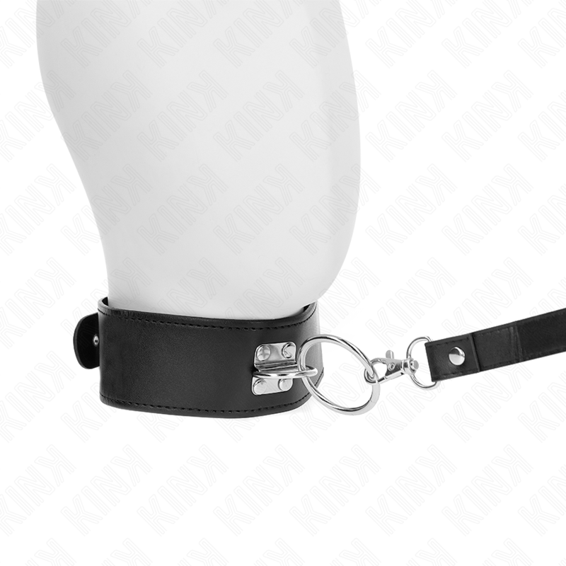 KINK – GUINZAGLIO BORCHIE 116 CM COLLARE CON CINTURINO IN SIMILPELLE 50 X 5 CM