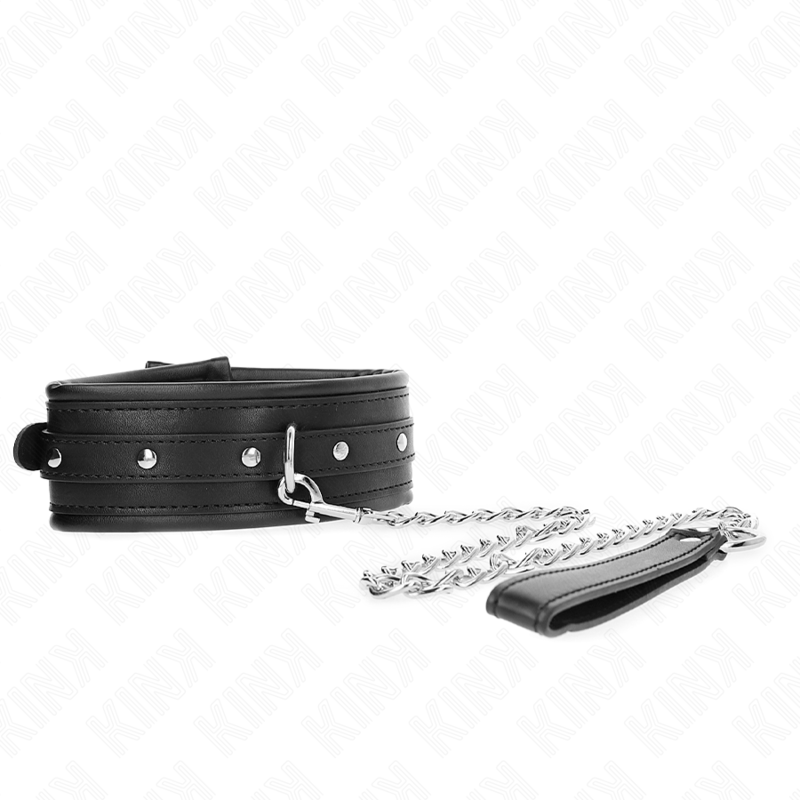 KINK – COLLANA CON CINTURINO CON FIBBIA LUCIDA 65 CM 48.5 CM X 5.3 CM