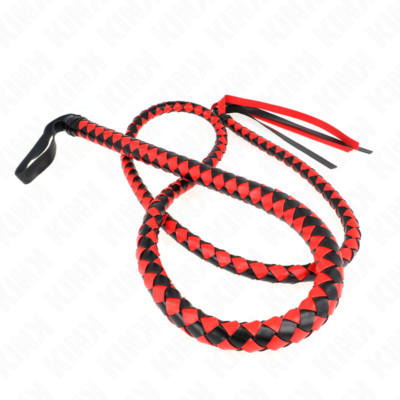 KINK – FRUSTA SERPENTE LUNGA ROSSA 210 CM