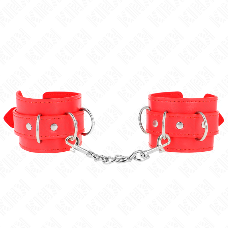 KINK – RESISTENZA DA POLSO CON 3 ANELLI A D REGOLABILE ROSSO 17,5-25 CM X 6 CM