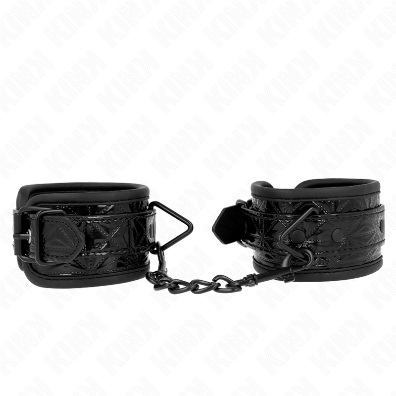 KINK – RESISTENZA DA POLSO CON MOTIVO A DIAMANTI NERO REGOLABILE 17-26 CM X 5,5 CM