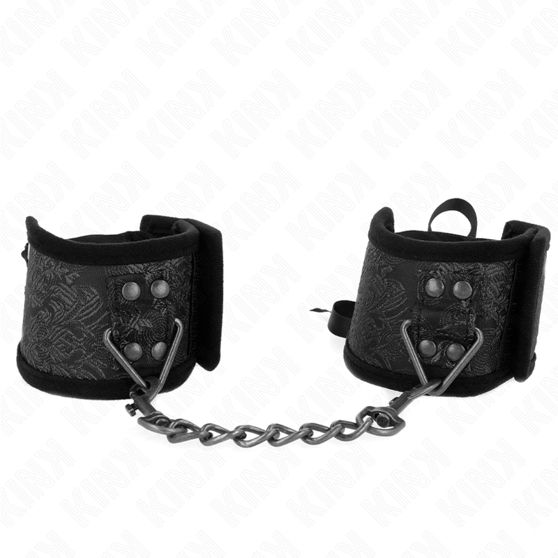 KINK – RESISTENZA DA POLSO SCANDALO DETTAGLI IN PIZZO NERO 24,5 CM X 6,5 CM