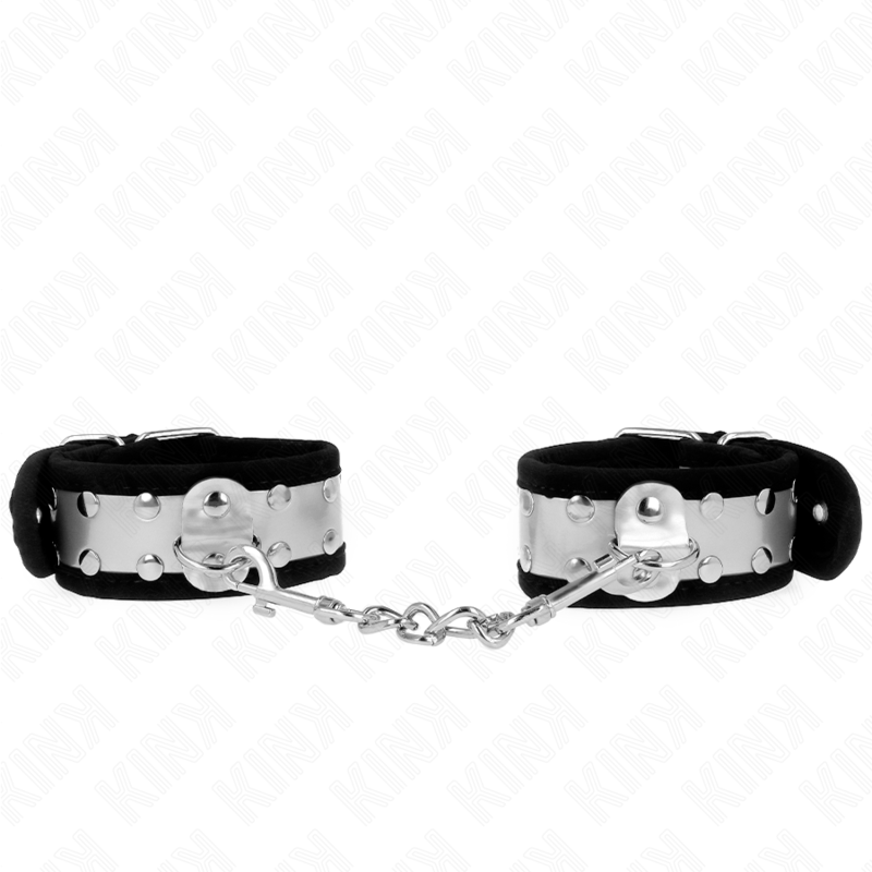 KINK – RESISTENZA DA POLSO SOTTILE NERO / ARGENTO 30 X 4 CM