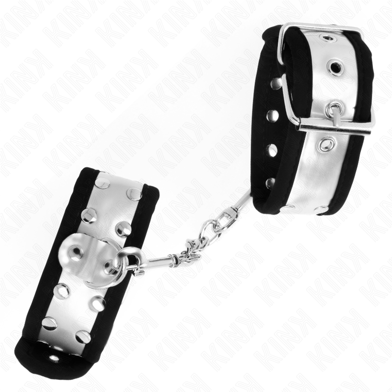 KINK – RESISTENZA DA POLSO SOTTILE NERO / ARGENTO 30 X 4 CM