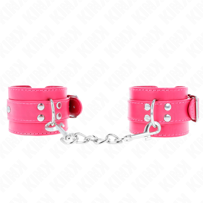 KINK – TENUTA DA POLSO ROSA LAMPONE CON FODERA ROSA LAMPONE REGOLABILE 20-28 CM X 5,5 CM