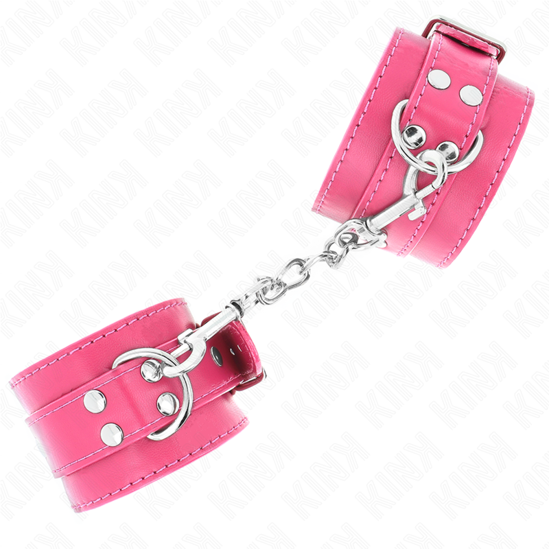 KINK – TENUTA DA POLSO ROSA LAMPONE CON FODERA ROSA LAMPONE REGOLABILE 20-28 CM X 5,5 CM