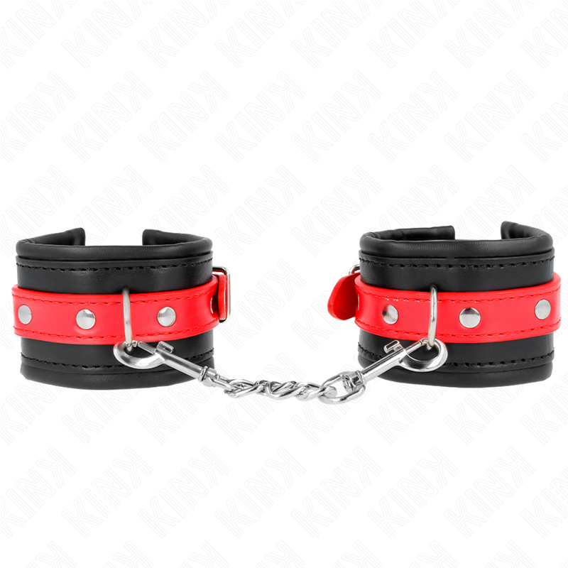 KINK – RESISTENZA DA POLSO NERA CON CINTURA ROSSA REGOLABILE 17-28 CM X 6 CM