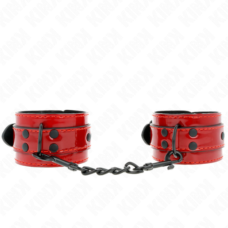 KINK – POLSINI DA POLSO ROSSO SCURO 23 X 5 CM