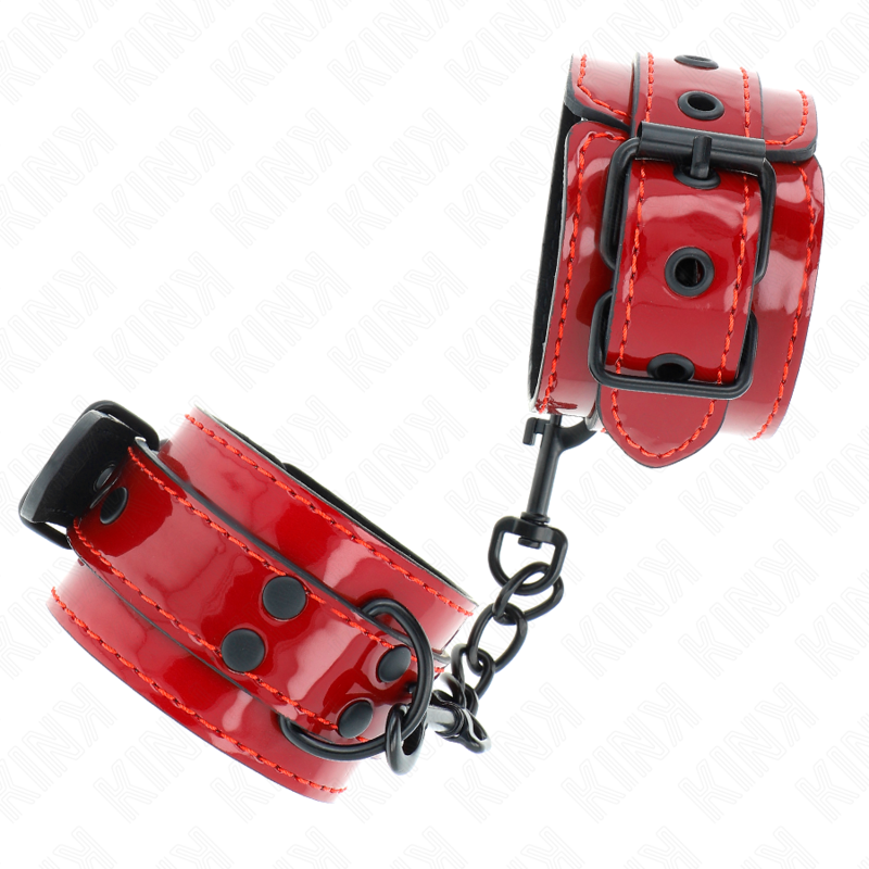 KINK – POLSINI DA POLSO ROSSO SCURO 23 X 5 CM