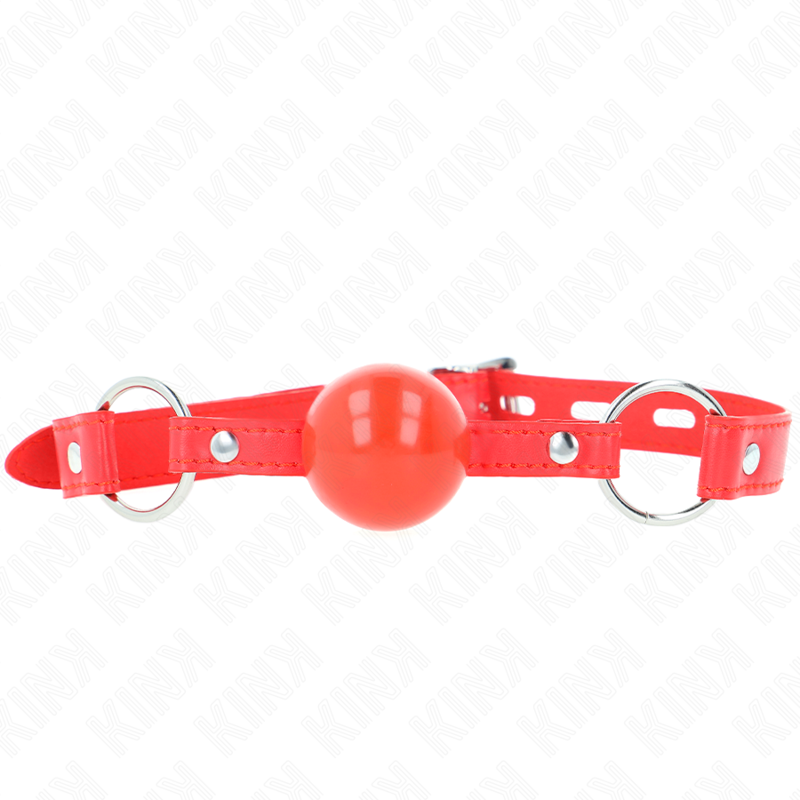 KINK – BALLA IN TPE 4 CM CON SERRATURA ROJO 60 x 2 CM