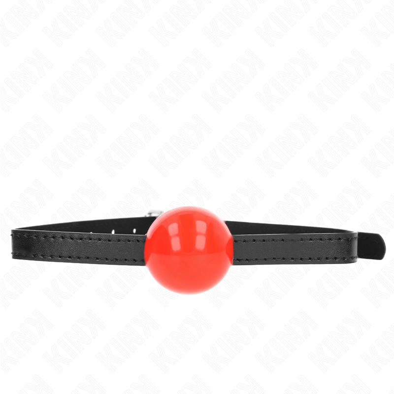 KINK – PALLA SINGOLA ROSSA GAG 4 CM 65 x 1,5 CM