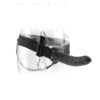 FETISH FANTASY SERIES - 19 CM STRAP-ON CAVO VIBRANTE NERO - immagine 2