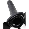 FETISH FANTASY SERIES - 19 CM STRAP-ON CAVO VIBRANTE NERO - immagine 4