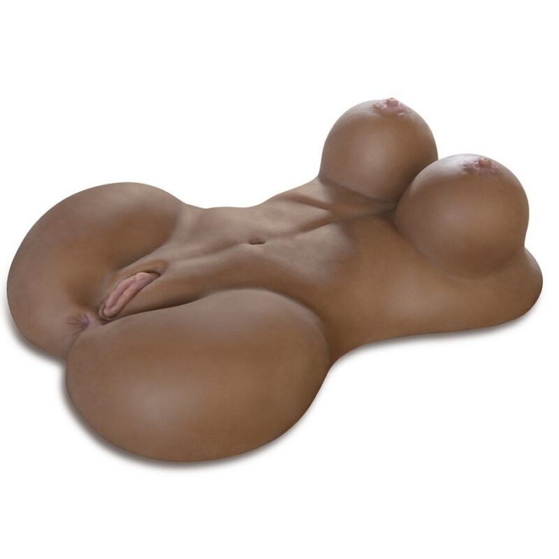 Torso femminile carnagione scura 'Fuck me Silly 2' PIPEDREAM - immagine 2