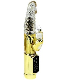 Vibratore rotante rabbit ‘GOLD RABBIT PRINCE’ BAILE ROTATIONS