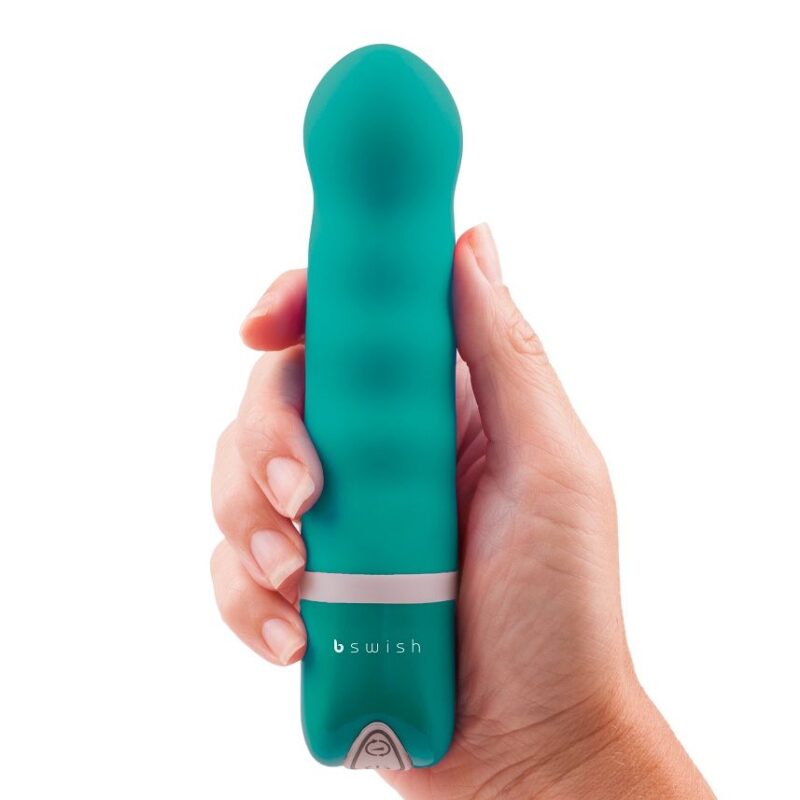 Vibratore in silicone giada 'BDESIRED DELUXE PEARL' B SWISH - immagine 3