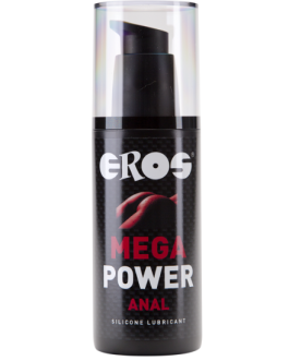 Lubrificante anale base silicone ‘MEGA POWER ANAL’ 125 ml EROS
