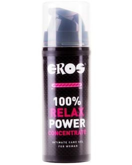 Gel rilassante anale per donne 30 ml 100% RELAX POWER FOR WOMAN EROS
