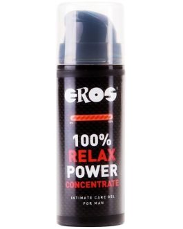 Gel rilassante anale per uomo 30 ml 100% RELAX POWER FOR MAN EROS
