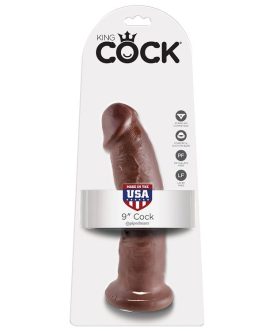 KING COCK – 9 DILDO MARRONE 22.9 CM