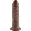 KING COCK - 9 DILDO MARRONE 22.9 CM - immagine 2