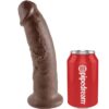 KING COCK - 9 DILDO MARRONE 22.9 CM - immagine 3